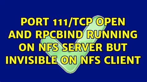PORT STATE SERVICE 111/tcp open rpcbind | nfs-ls: Volume /var . . Port 111 rpcbind enumeration